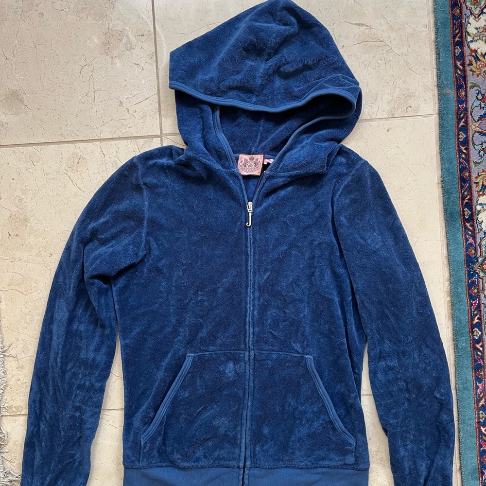 juicy Couture Blue zipup